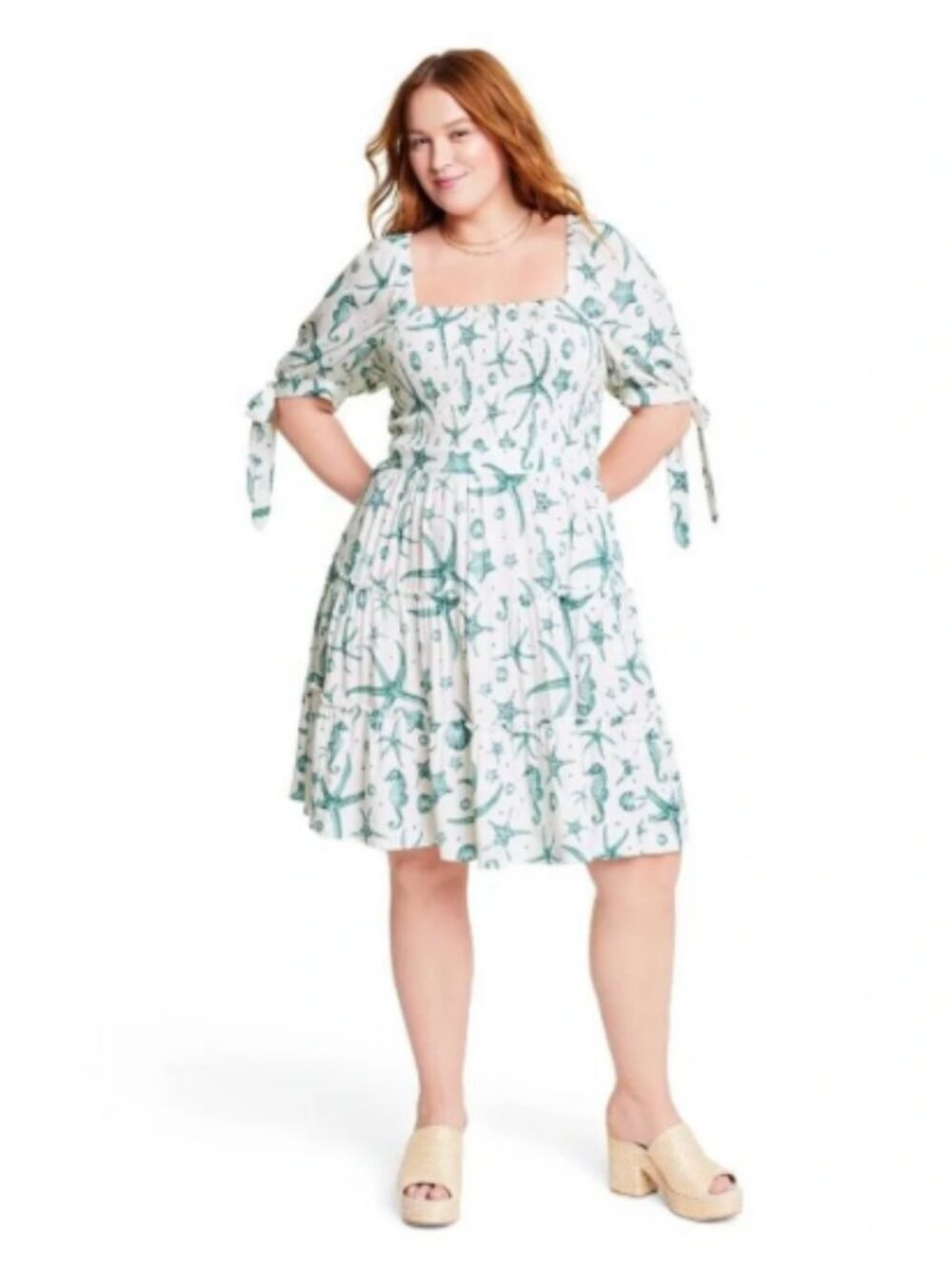 Agua Bendita X Target Deep Sea Dress Size 2X
